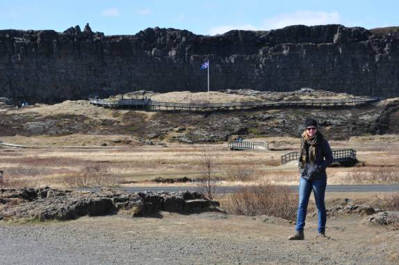 O local onde se reunia o primeiro parlamento do mundo, já há mais de 1000 anos, no Parque Nacional Thingvellir, na Islândia